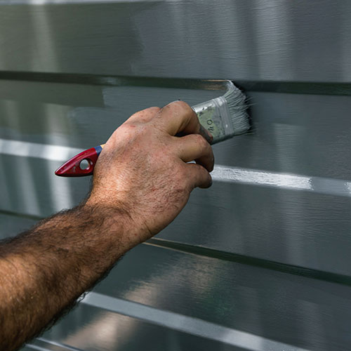 There are proactive things you can do to preserve the integrity of your garage door, like painting and maintaining the exterior.